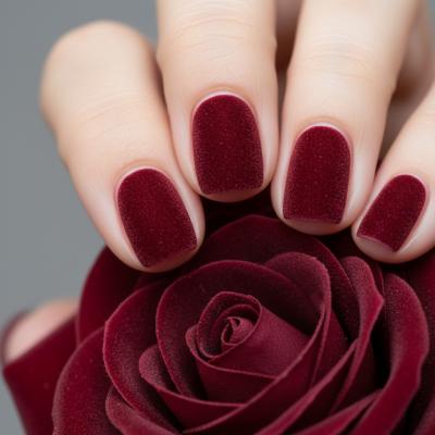 Unhas de Veludo: O Guia Completo do Pó de Flocagem para Nail Art